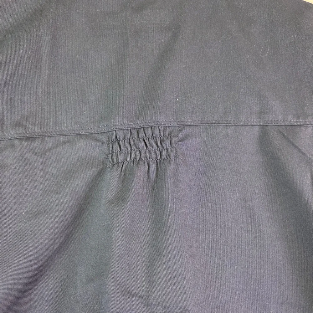 Greys Anatomy by Barco Womens Scrub Set Charcoal Gray V-Neck Top Pants Size MT